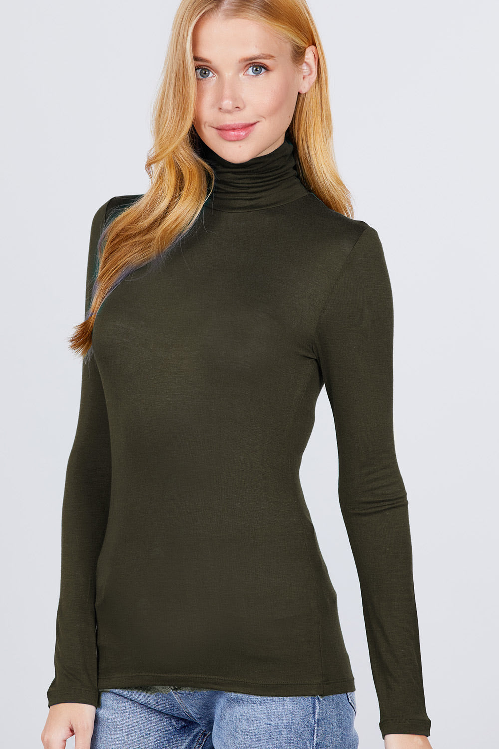 Forest turtle neck